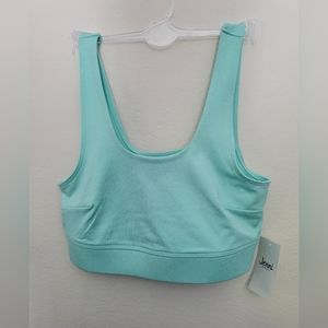 NWT: Jenni Bralette Aqua Gloss / Size Small